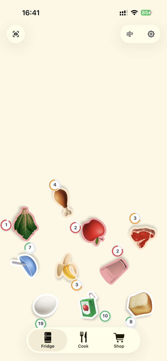 Playful fridge